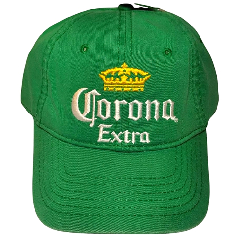 Corona Cerveza Mas Fina VTG New Green Adjustable Hat NWT